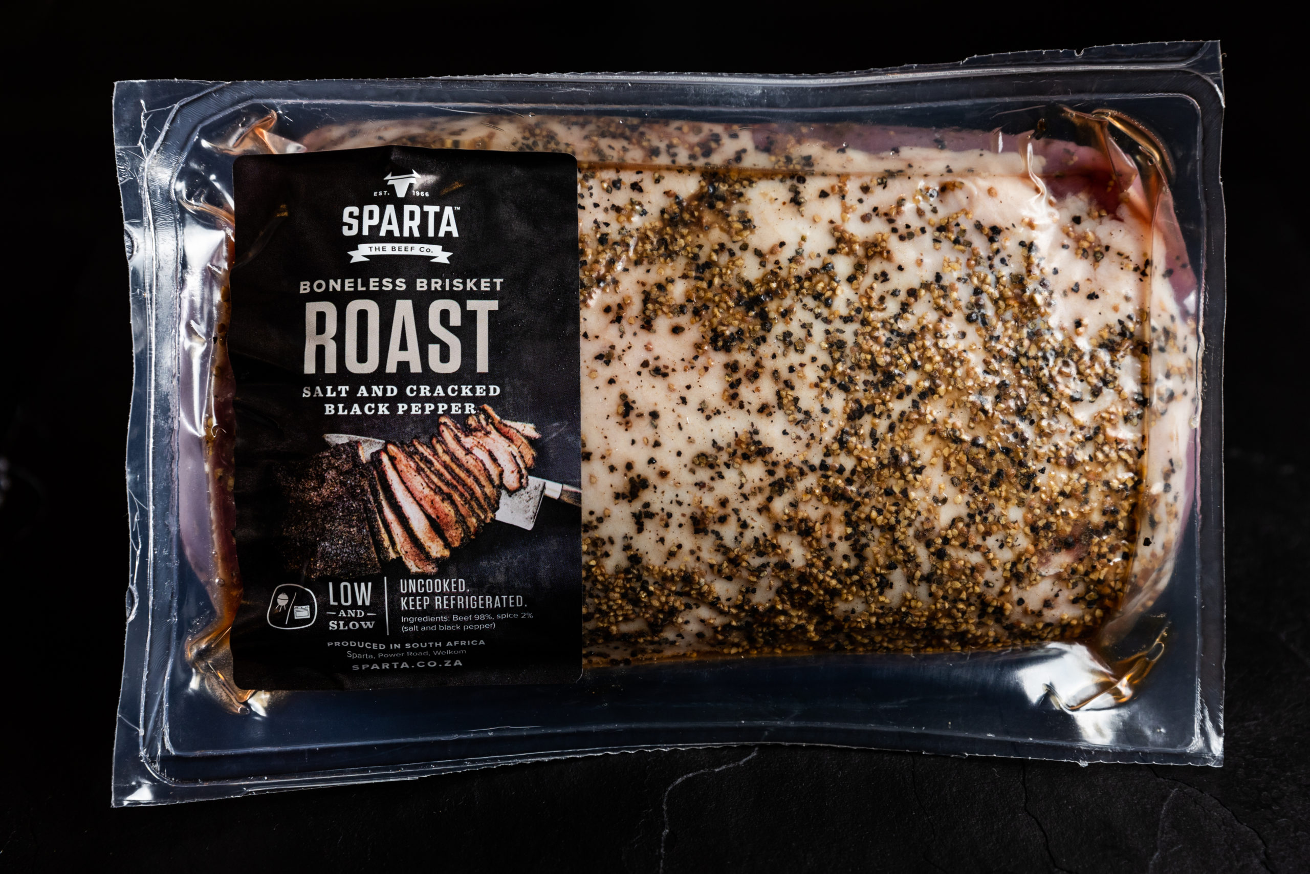 Sparta Boneless Brisket Roast (Kettle Braai instructions) Sparta
